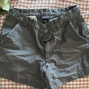 Patagonia Women's Charcoal Cargo Shorts